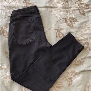 Black/dark grey wash skinny jeans